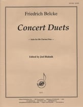 Concert Duets Clarinet Duet cover